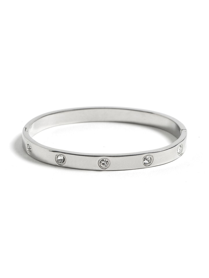 Pulseira Aco Inoxidavel Prateada