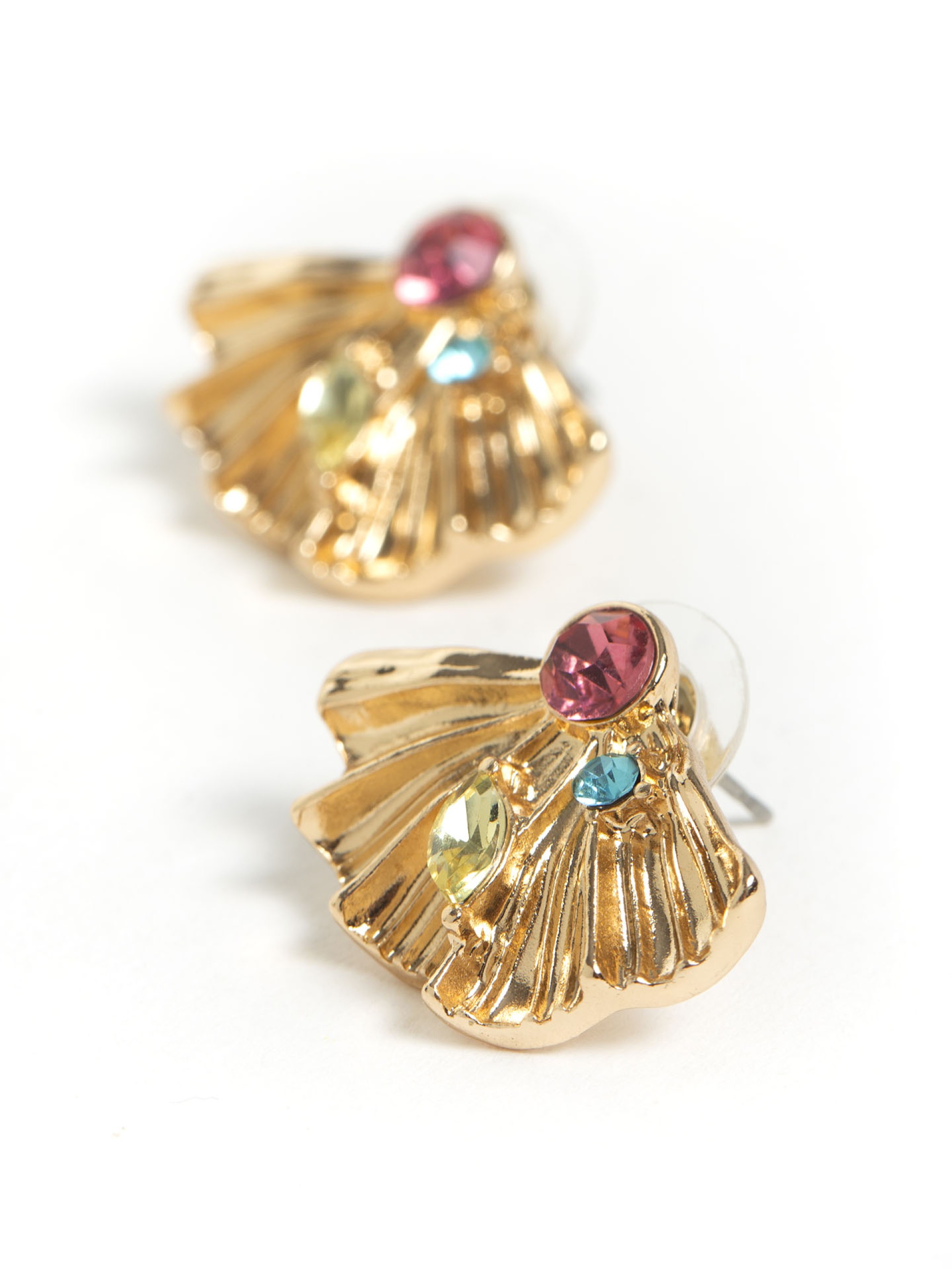 Brincos Dourados Petala