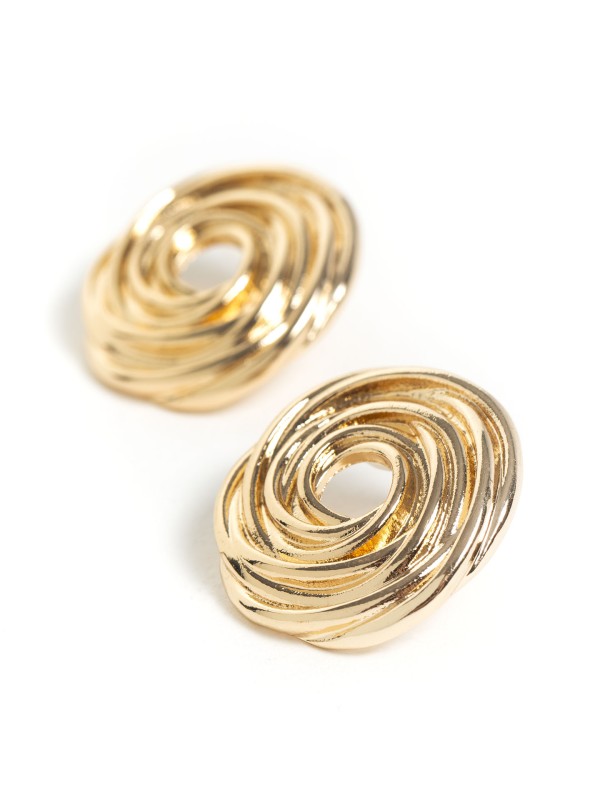 Brincos Redondos Espiral