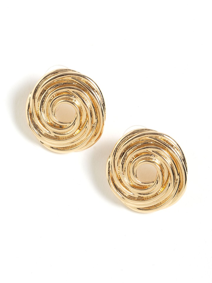 Brincos Redondos Espiral