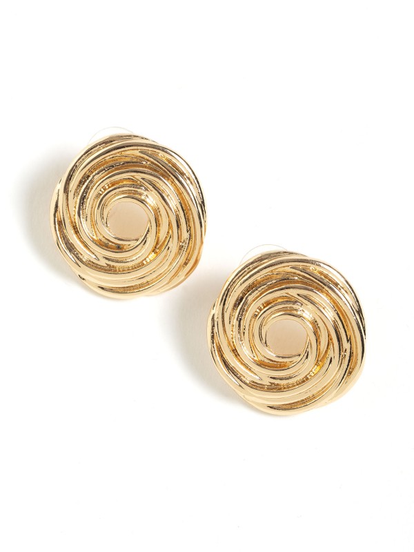 Brincos Redondos Espiral