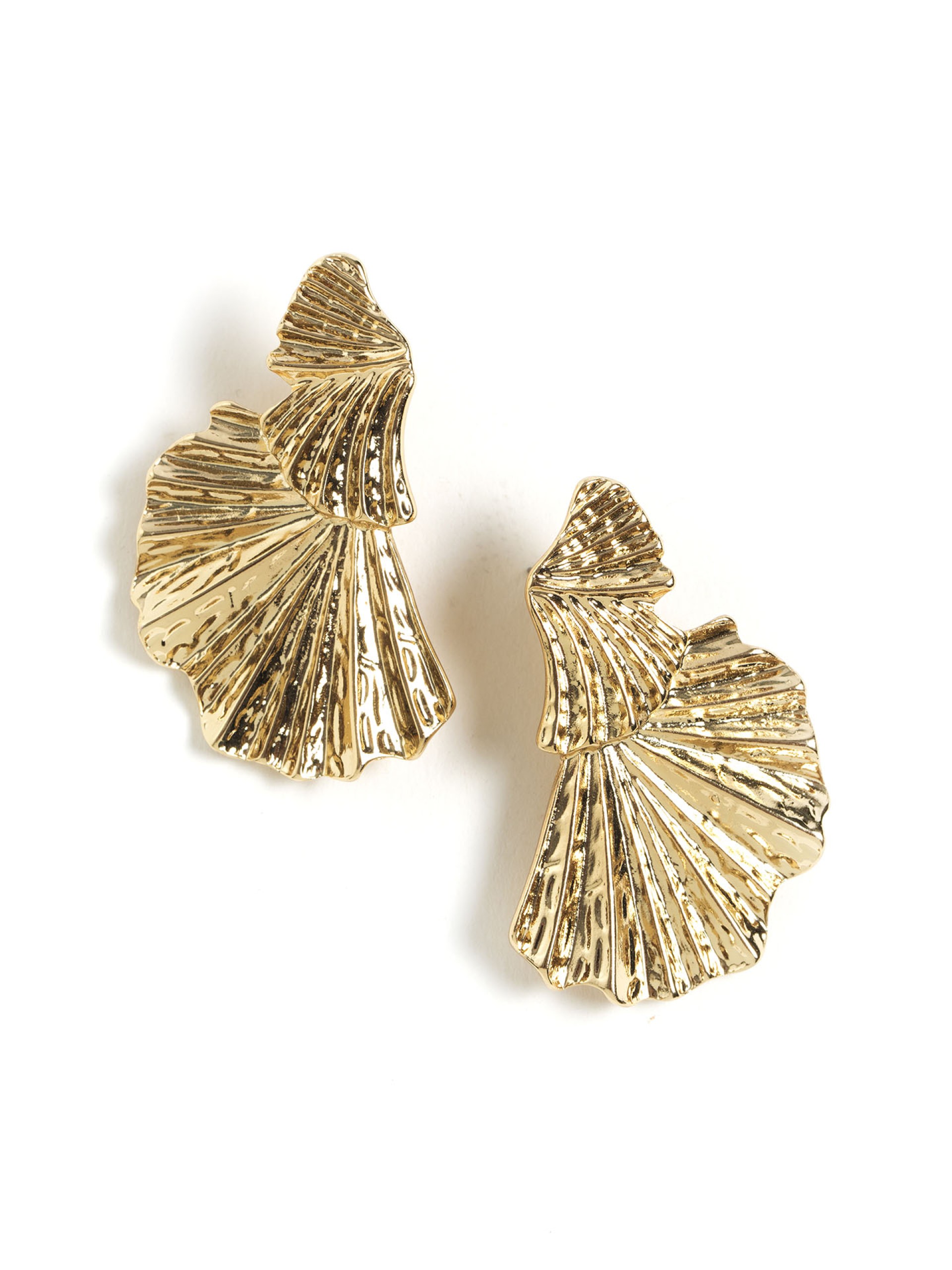 Brincos Dourados Asas