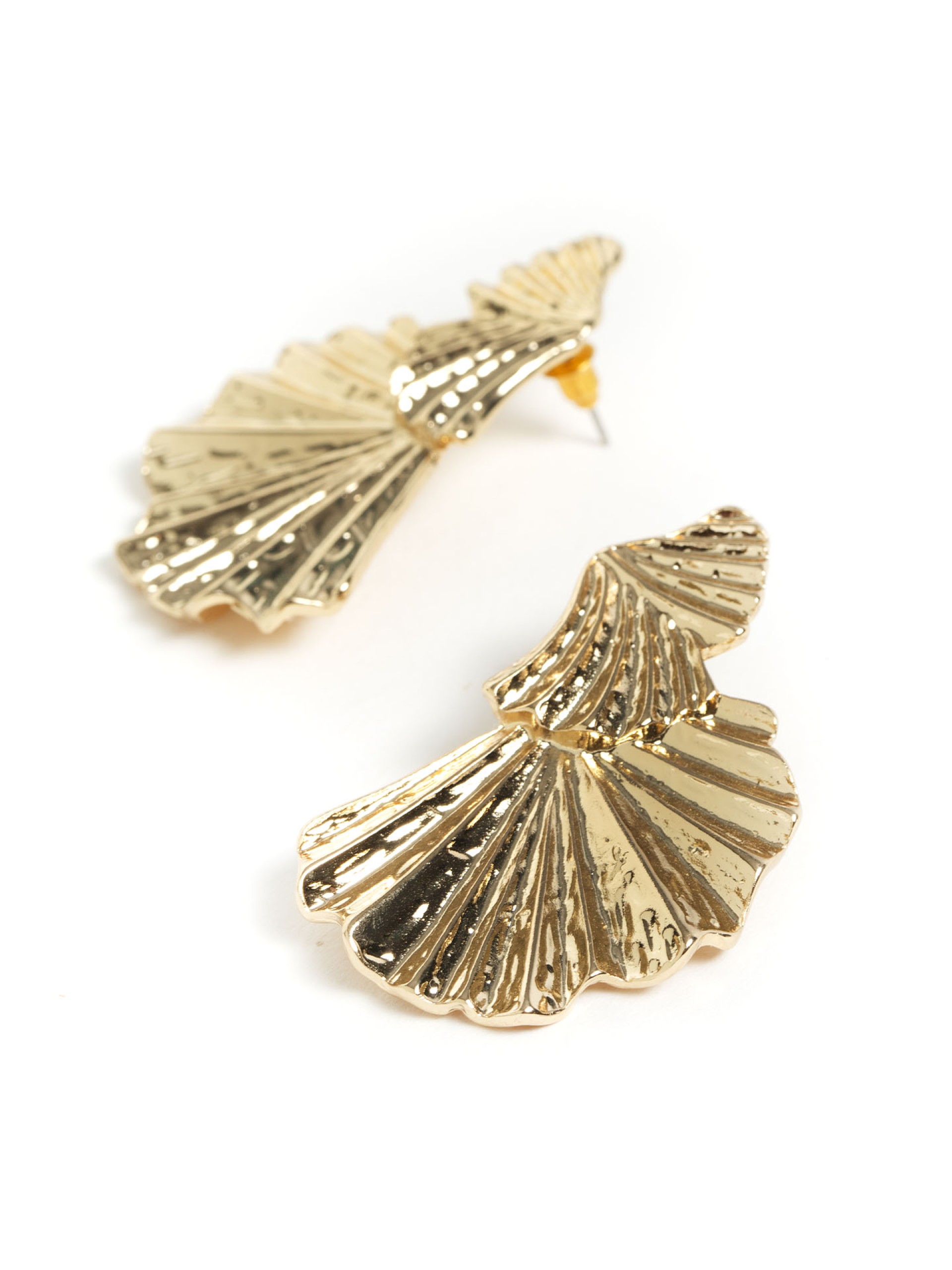 Brincos Dourados Asas