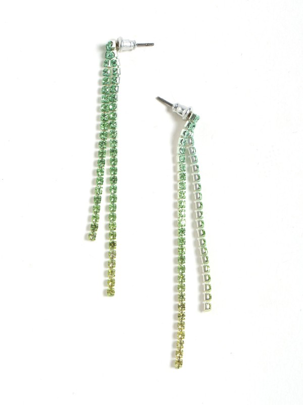 Brincos Degrade Verde