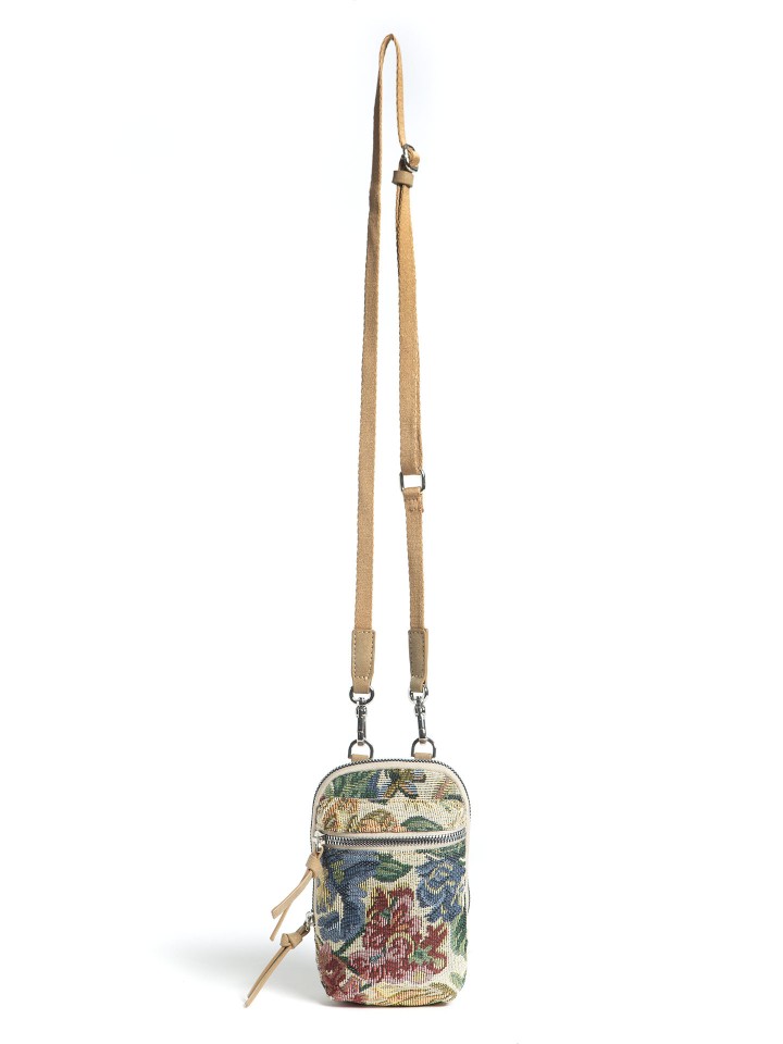 Mini Bolsa a Tiracolo Com Padrao Floral