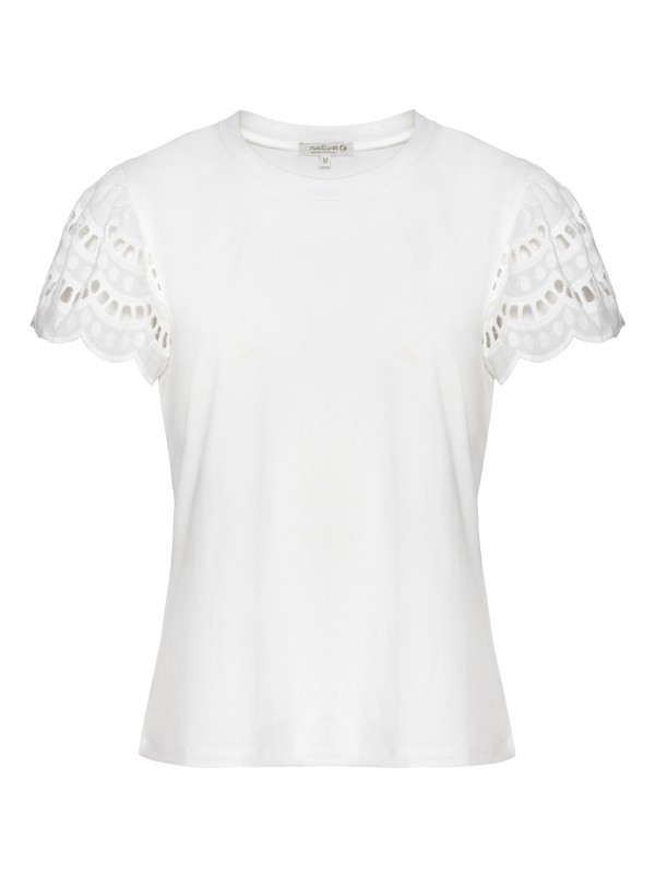 T-shirt Bordada Solida T-shirt Bordada Solida