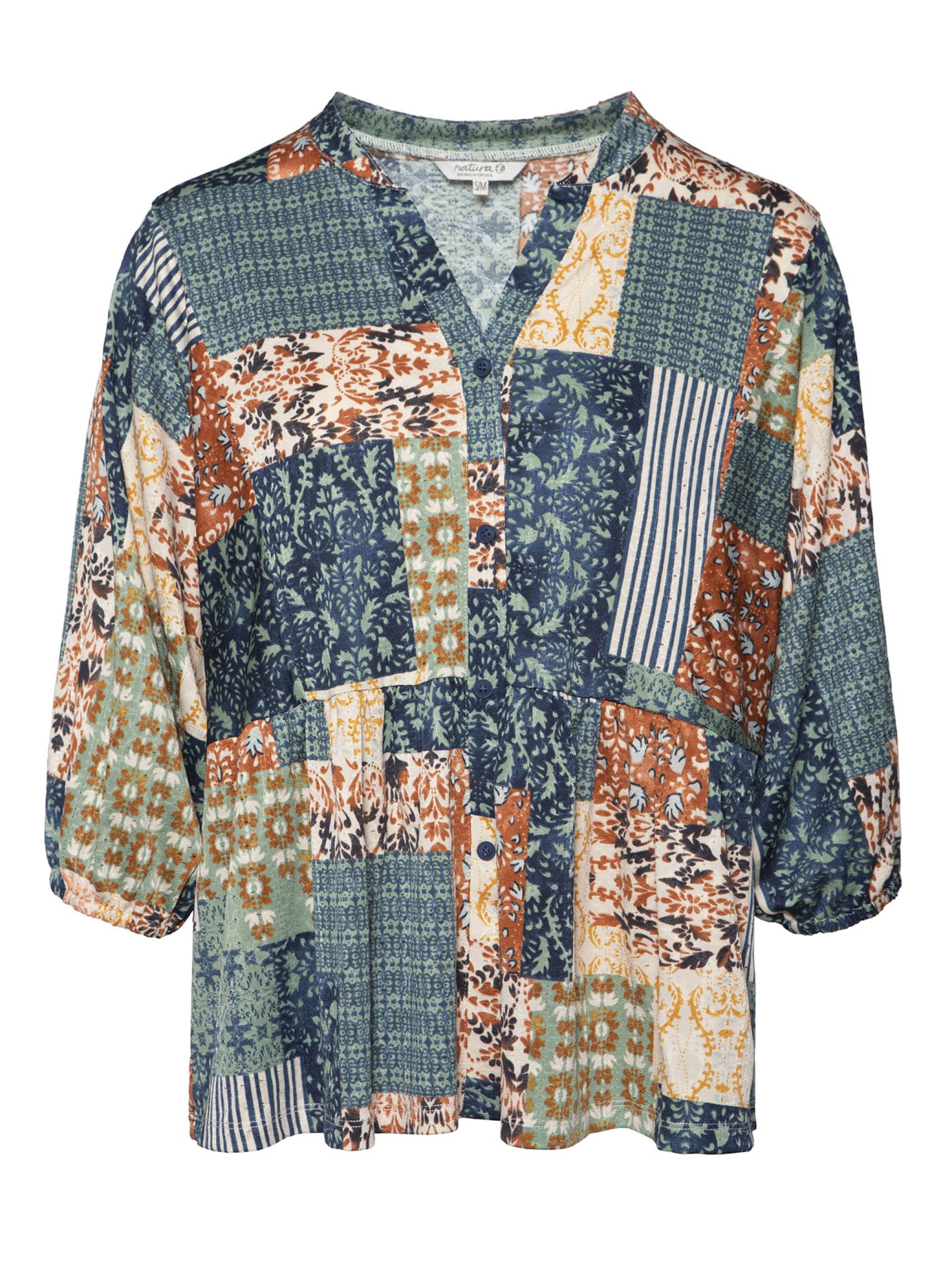 Blusa Patchwork