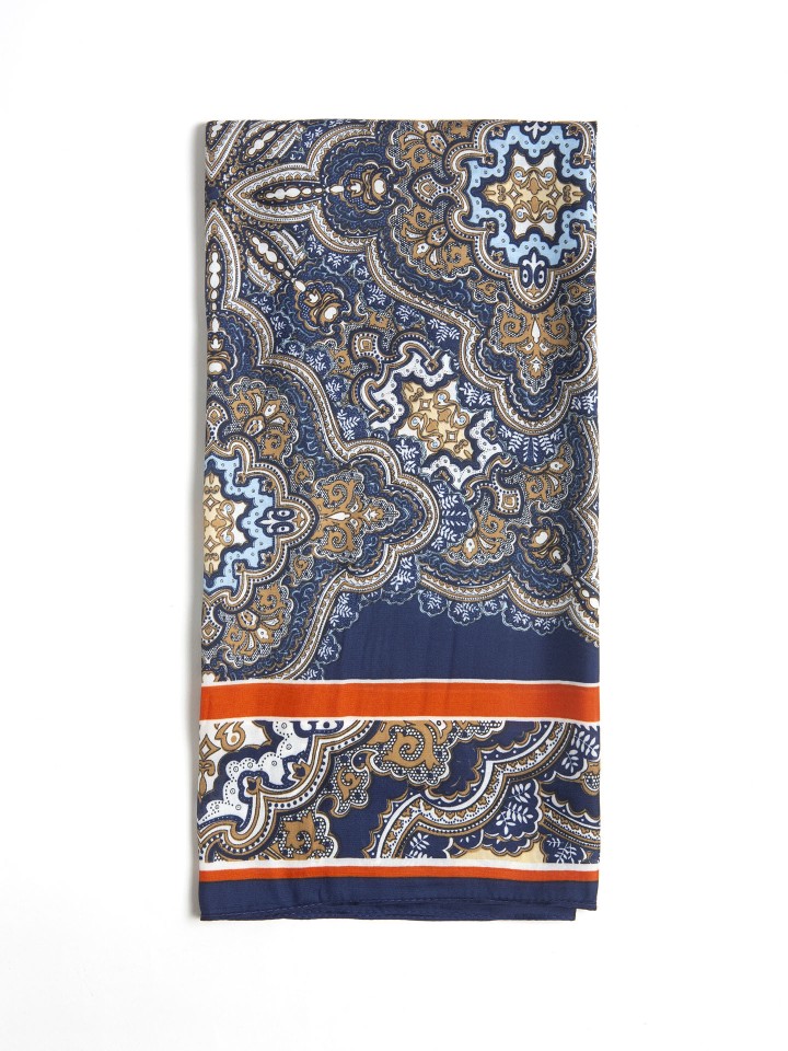Lenco Estampado Azul