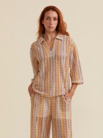 Polo Malha Multicolor