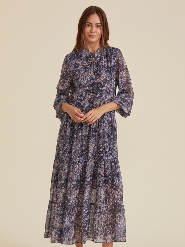 Vestido em Chiffon