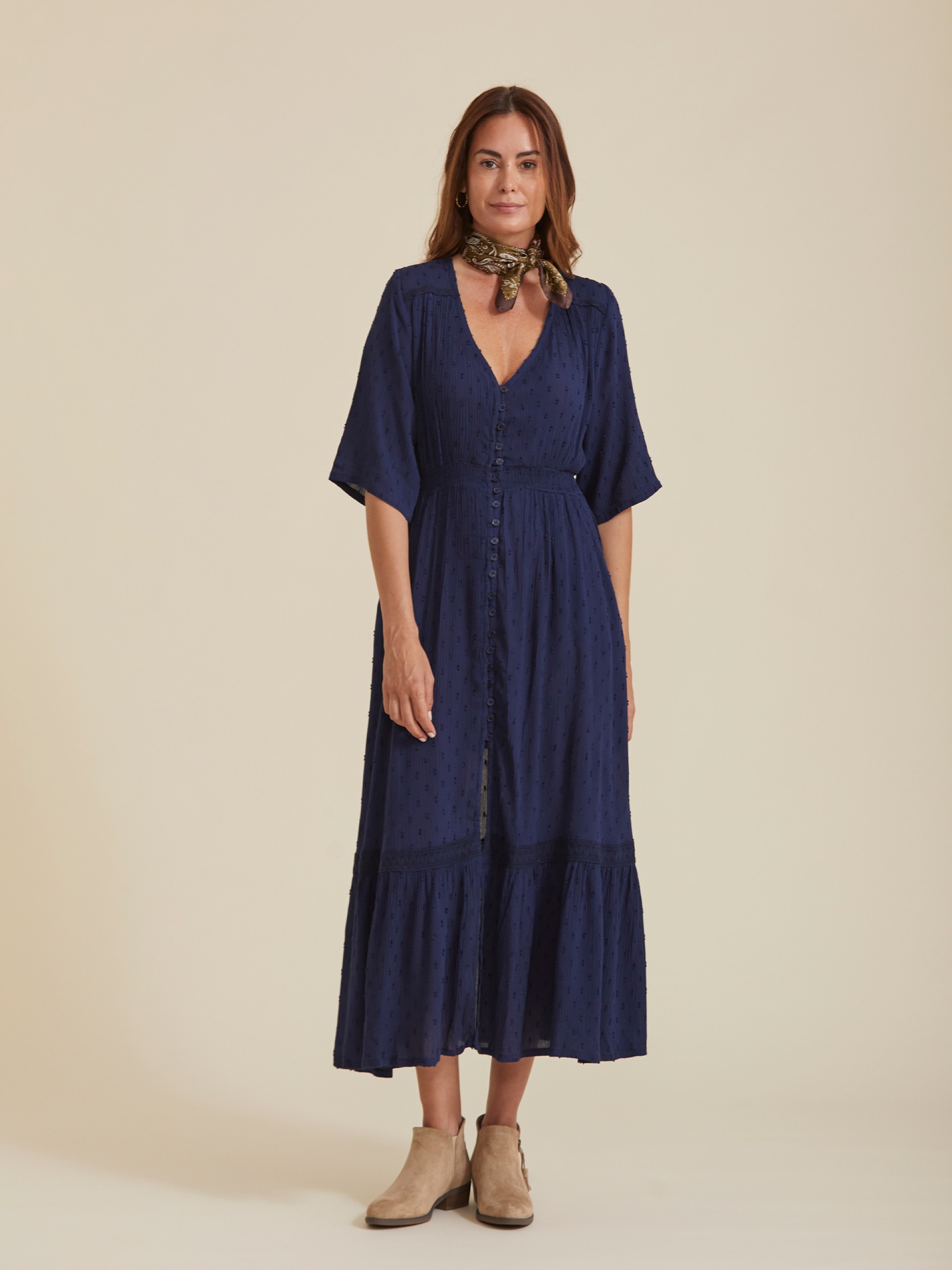 Vestido Comprido Solido