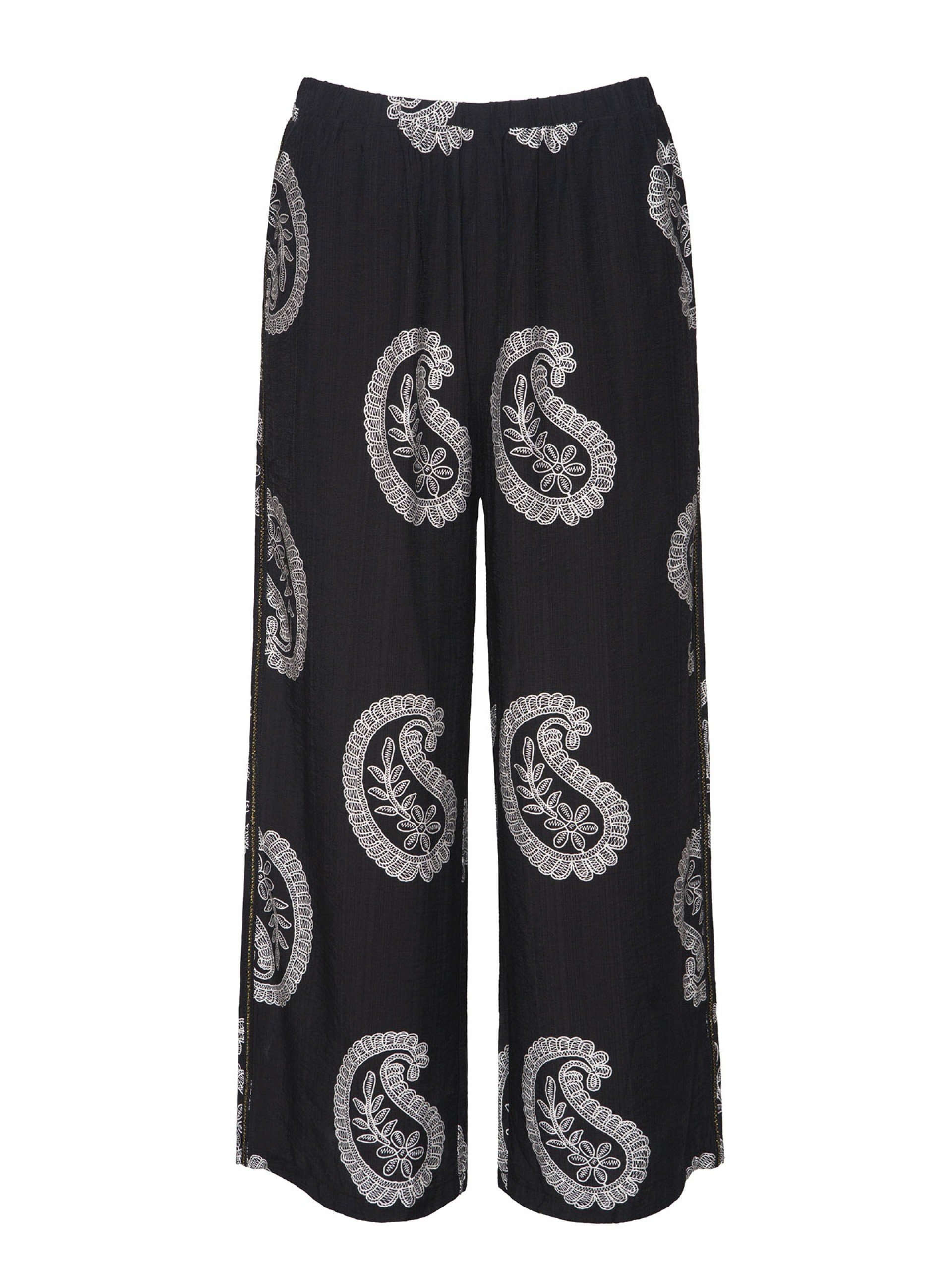 Calcas Pretas Estampadas