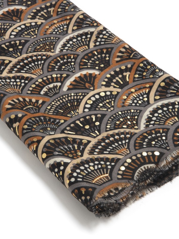 Echarpe Com Estampado Etnico Echarpe Com Estampado Etnico