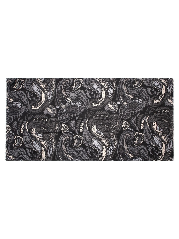 Echarpe Castanha com Estampado