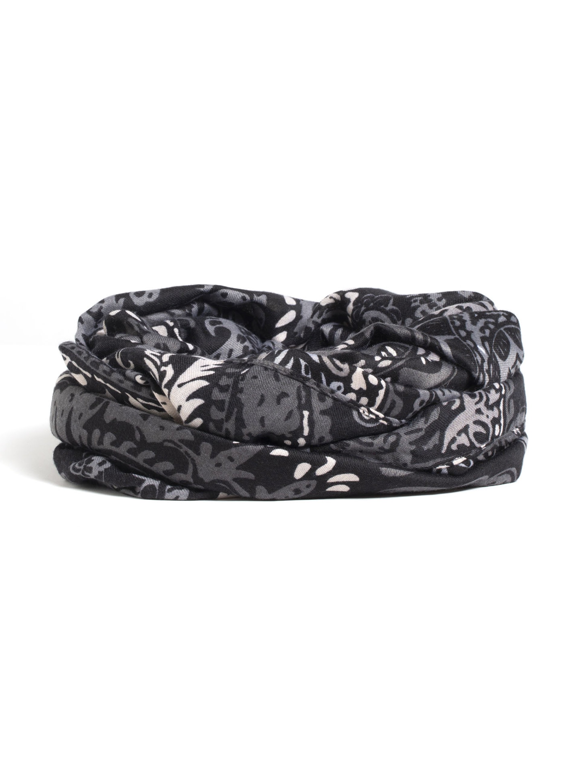 Echarpe Castanha com Estampado