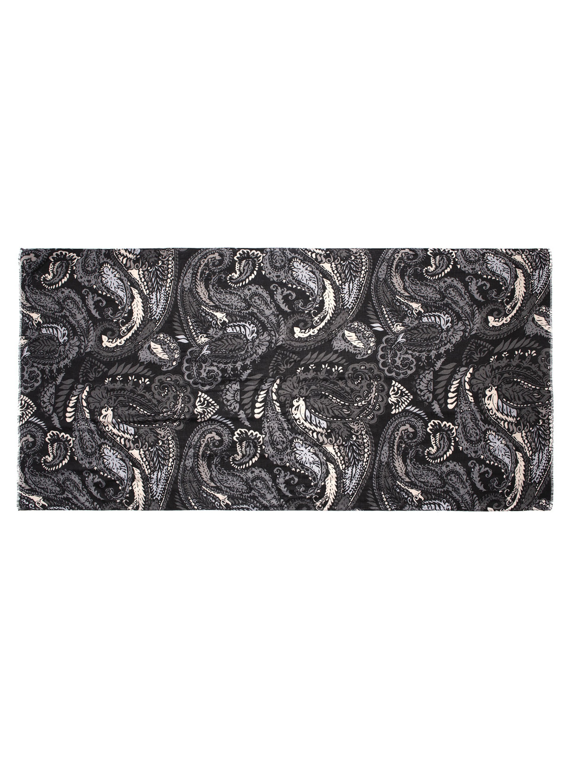 Echarpe Castanha com Estampado