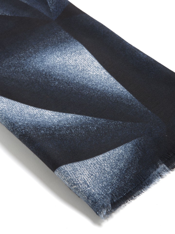 Echarpe Castanha com Estampado