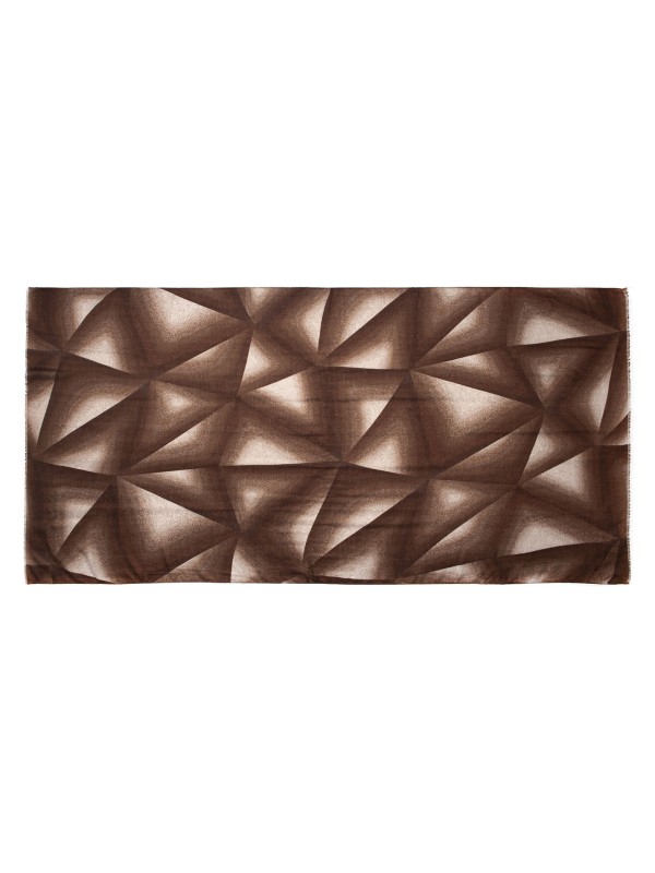 Echarpe Castanha com Estampado