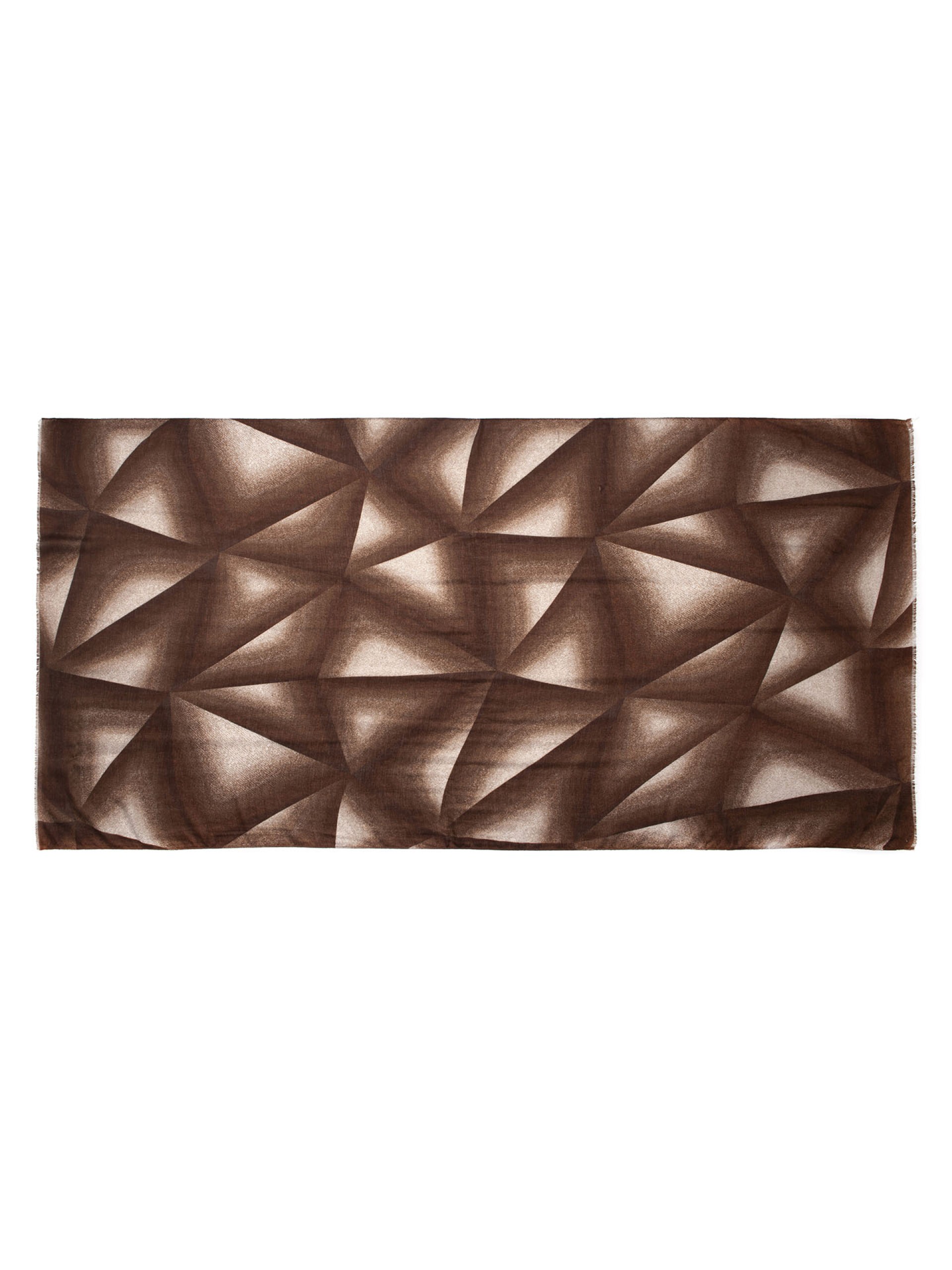 Echarpe Castanha com Estampado