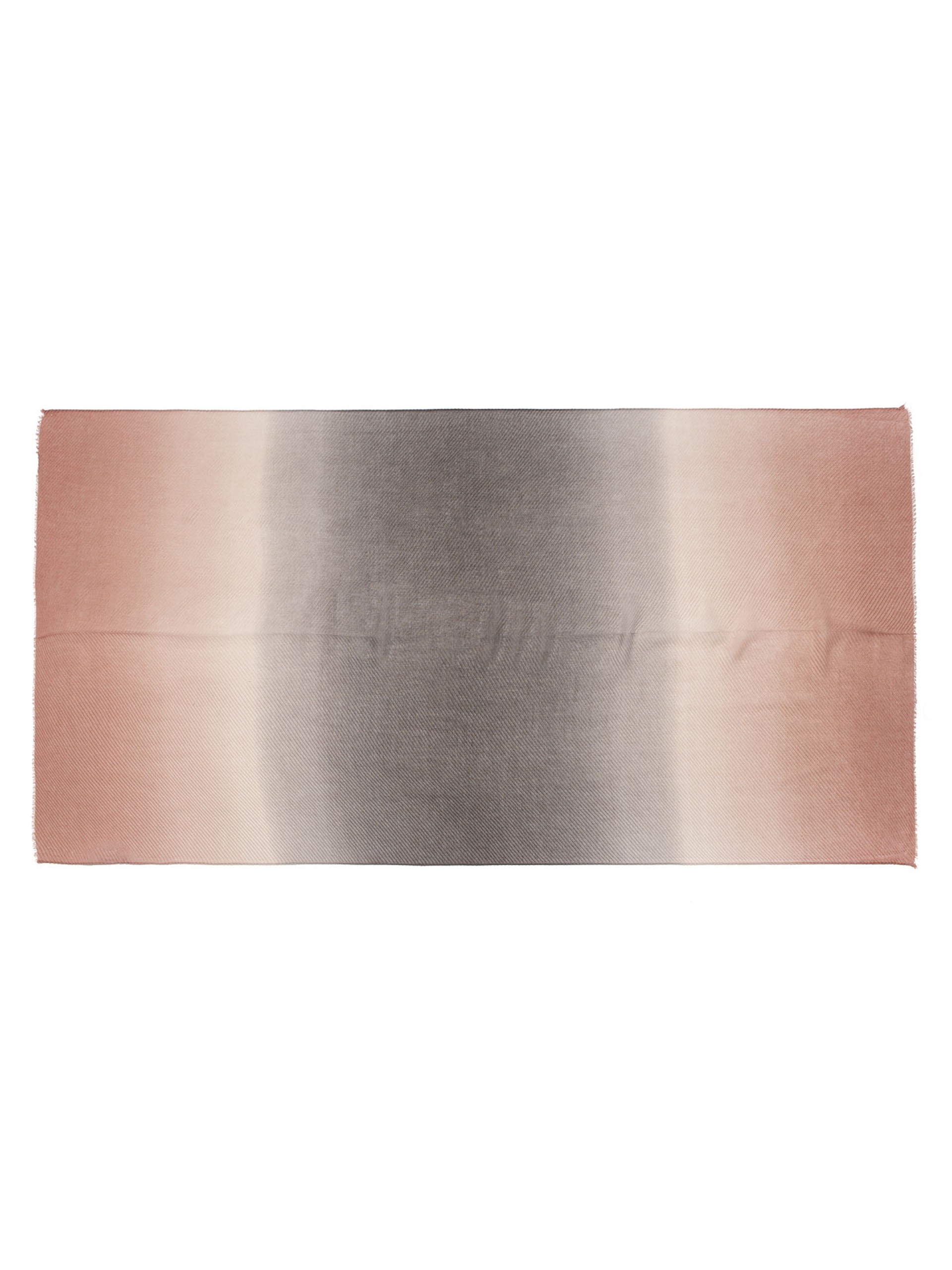 Echarpe Plissada com Efeito Degrade