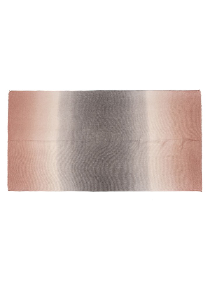 Echarpe Plissada com Efeito Degrade