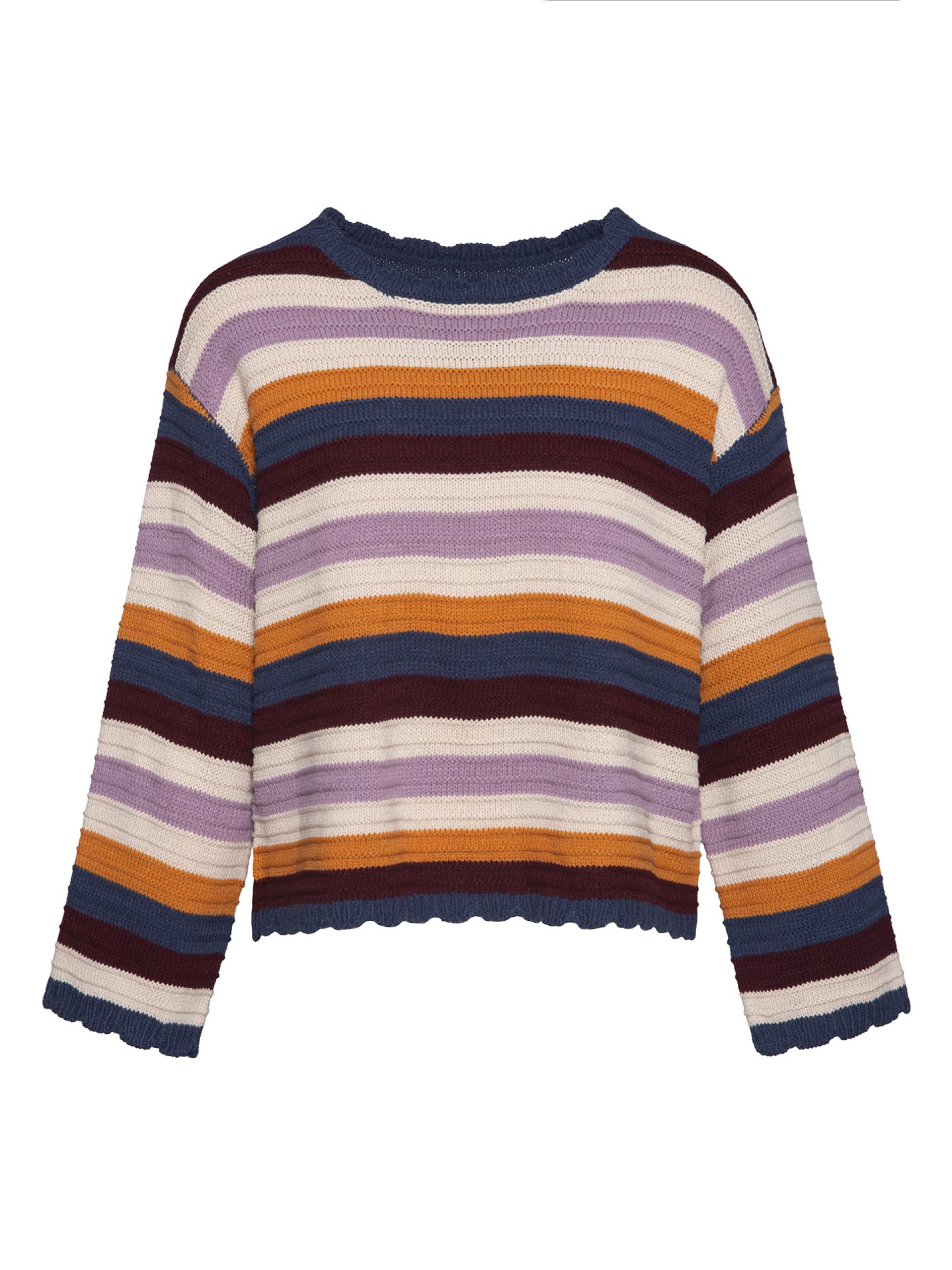 Camisola de Malhas as Riscas