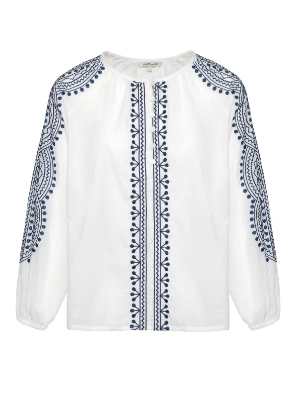 Blusa com Bordados Blusa com Bordados