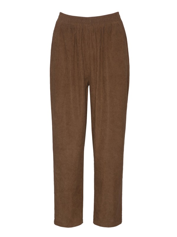 Calcas Jogger em Bombazine Calcas Jogger em Bombazine