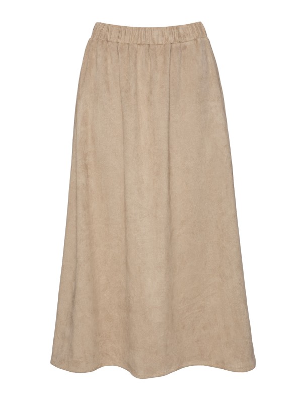 Saia Midi efeito Camurca