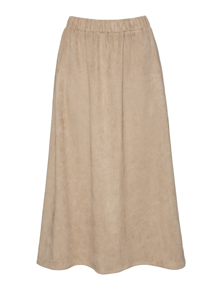 Saia Midi efeito Camurca