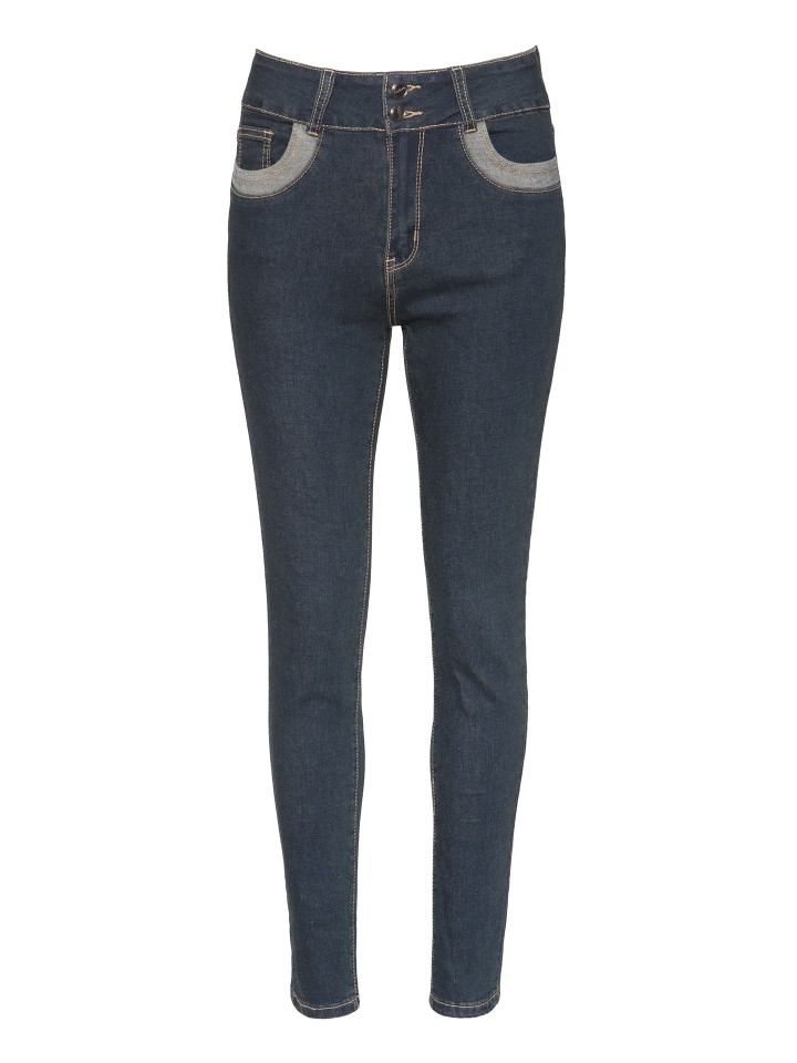 Jeans High-Waist Escuras