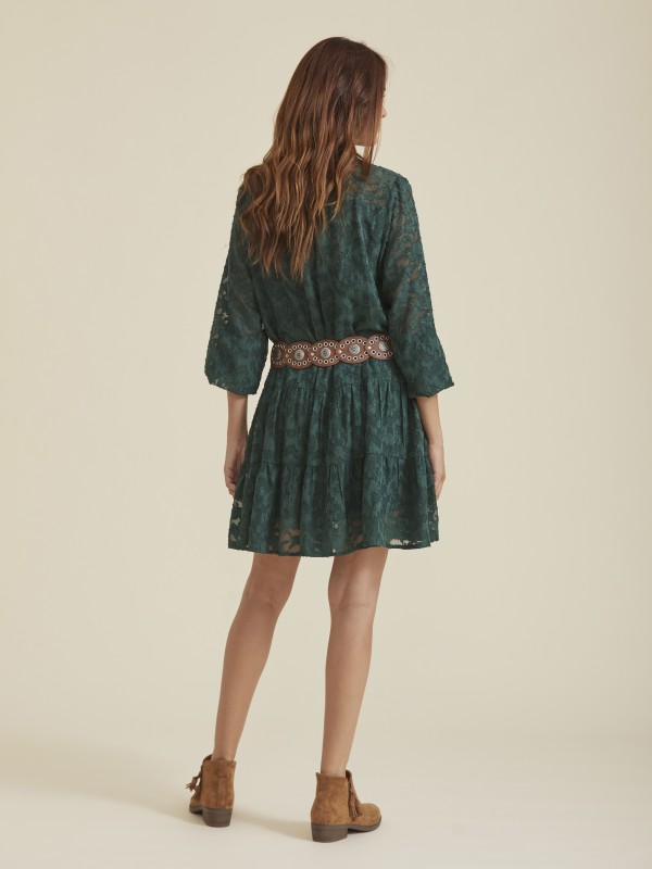 Vestido Curto Floral Vestido Curto Floral