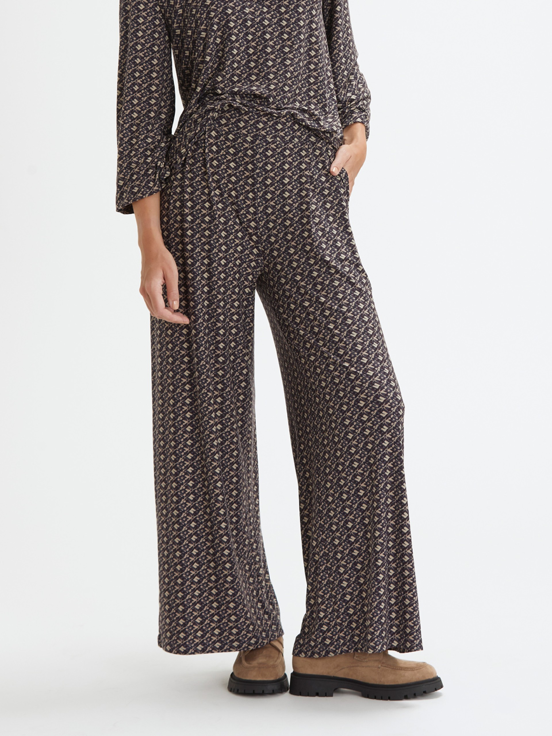 Calcas com Estampado Geometrico