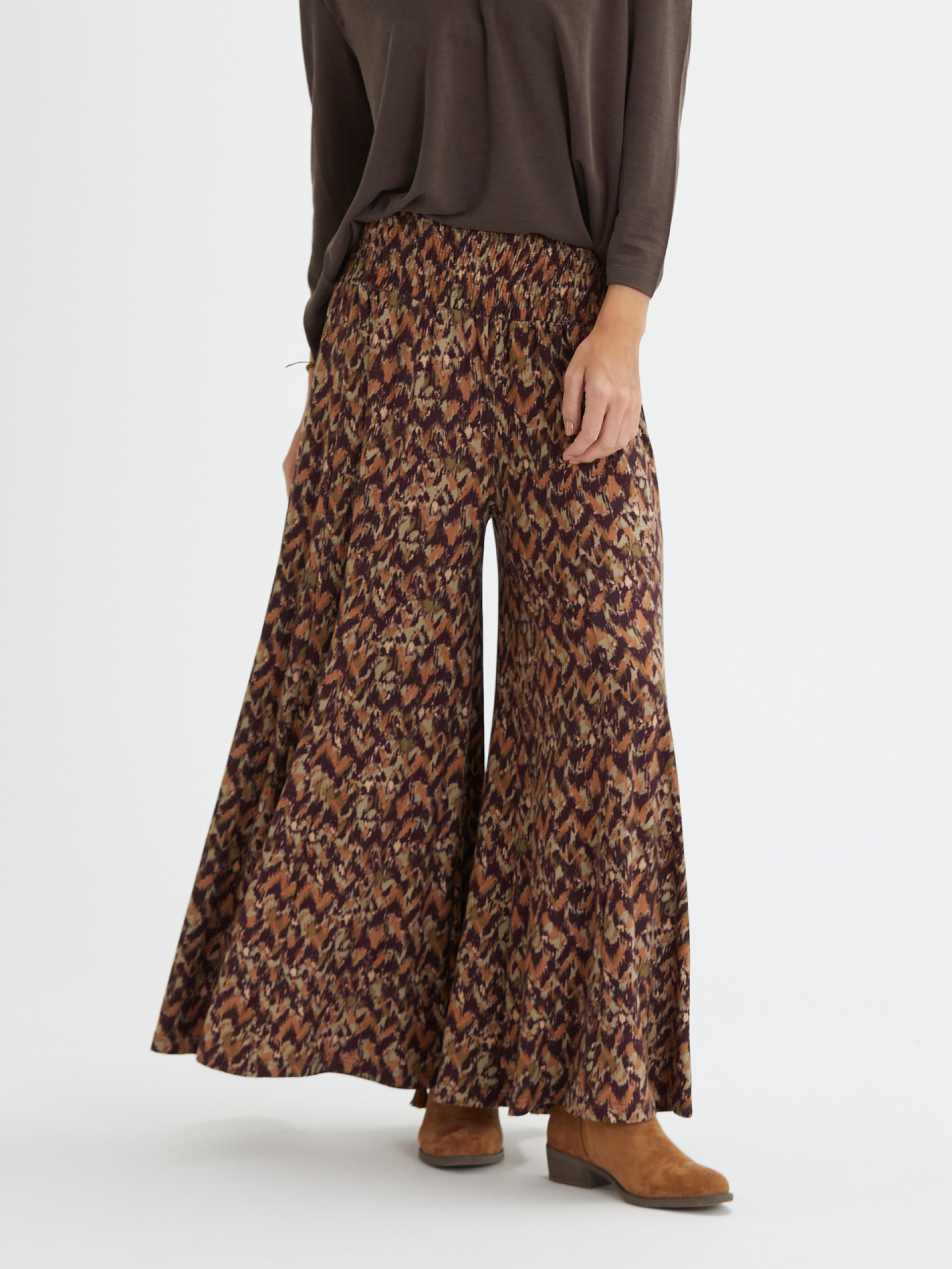 Saia- Calca Estampada