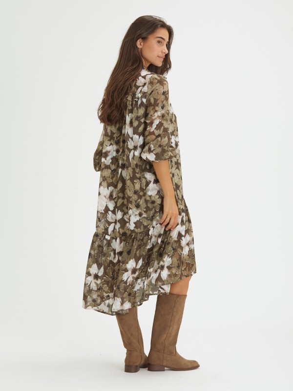 Vestido Curto Floral Vestido Curto Floral