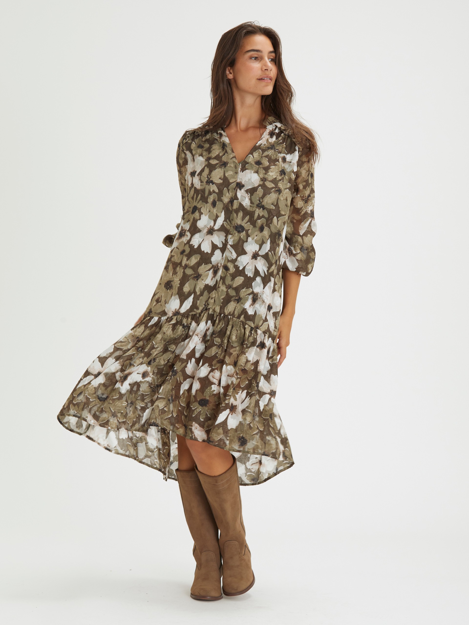 Vestido Curto Floral