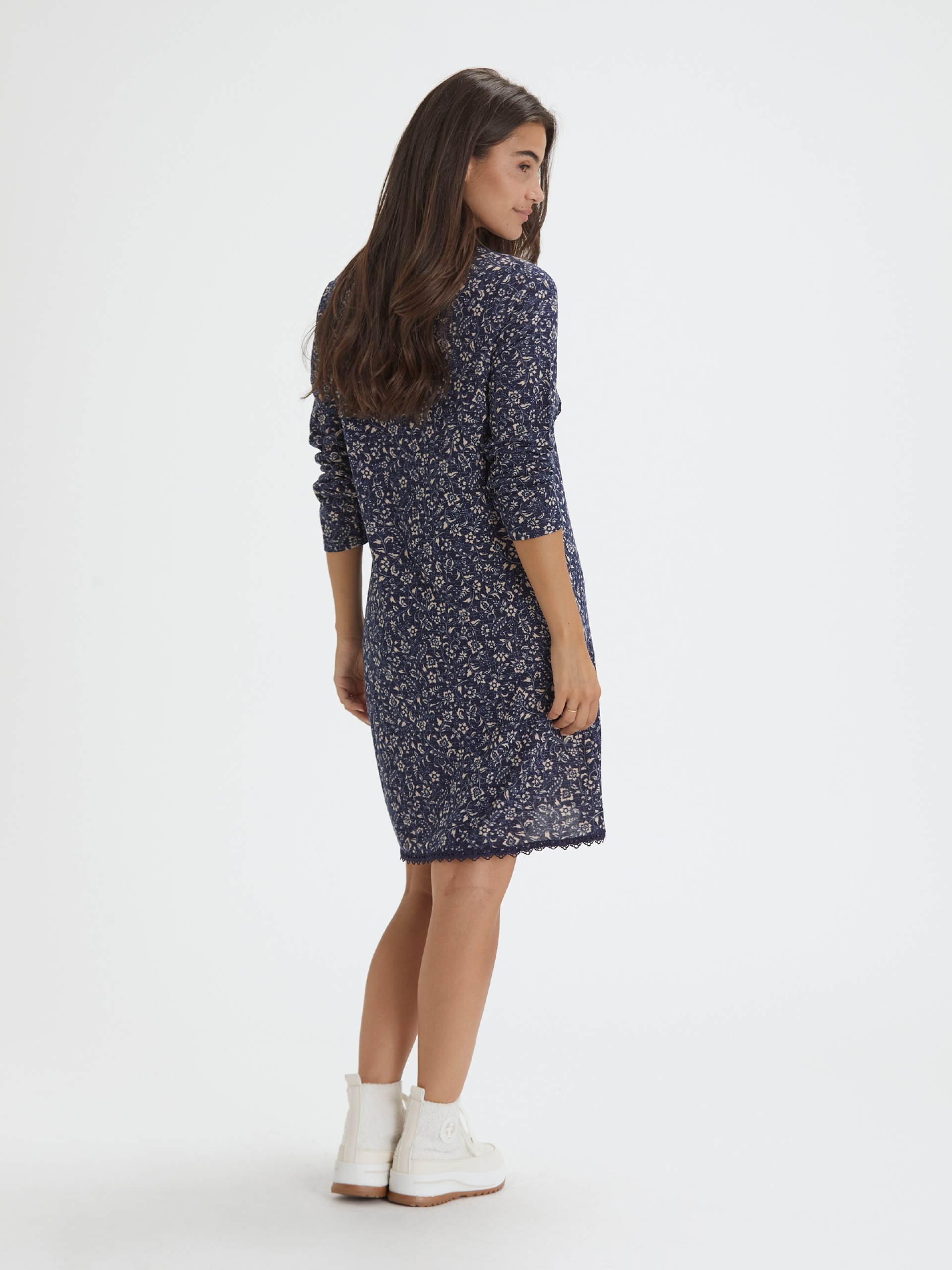 Vestido Curto Micro floral