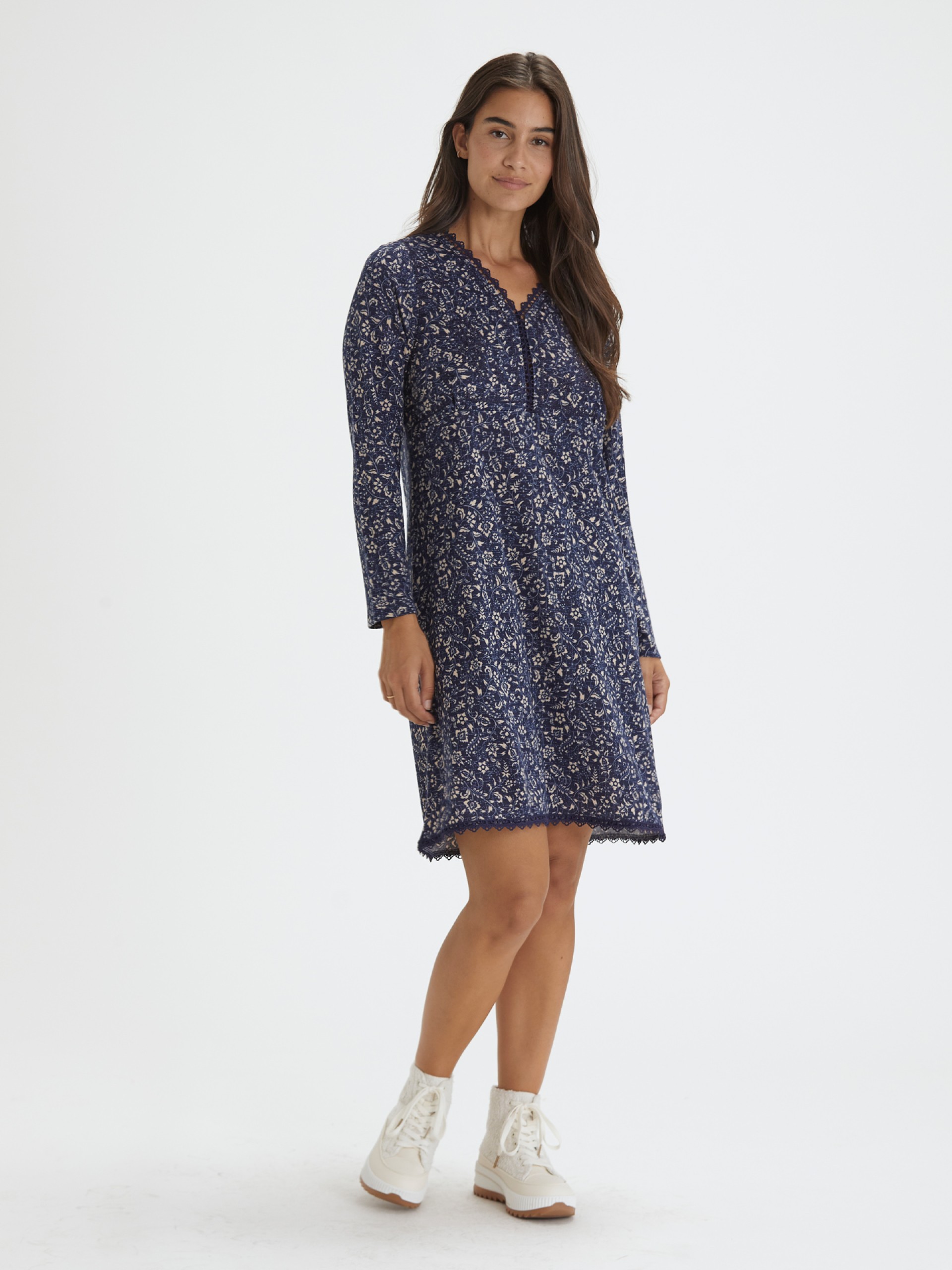 Vestido Curto Micro floral