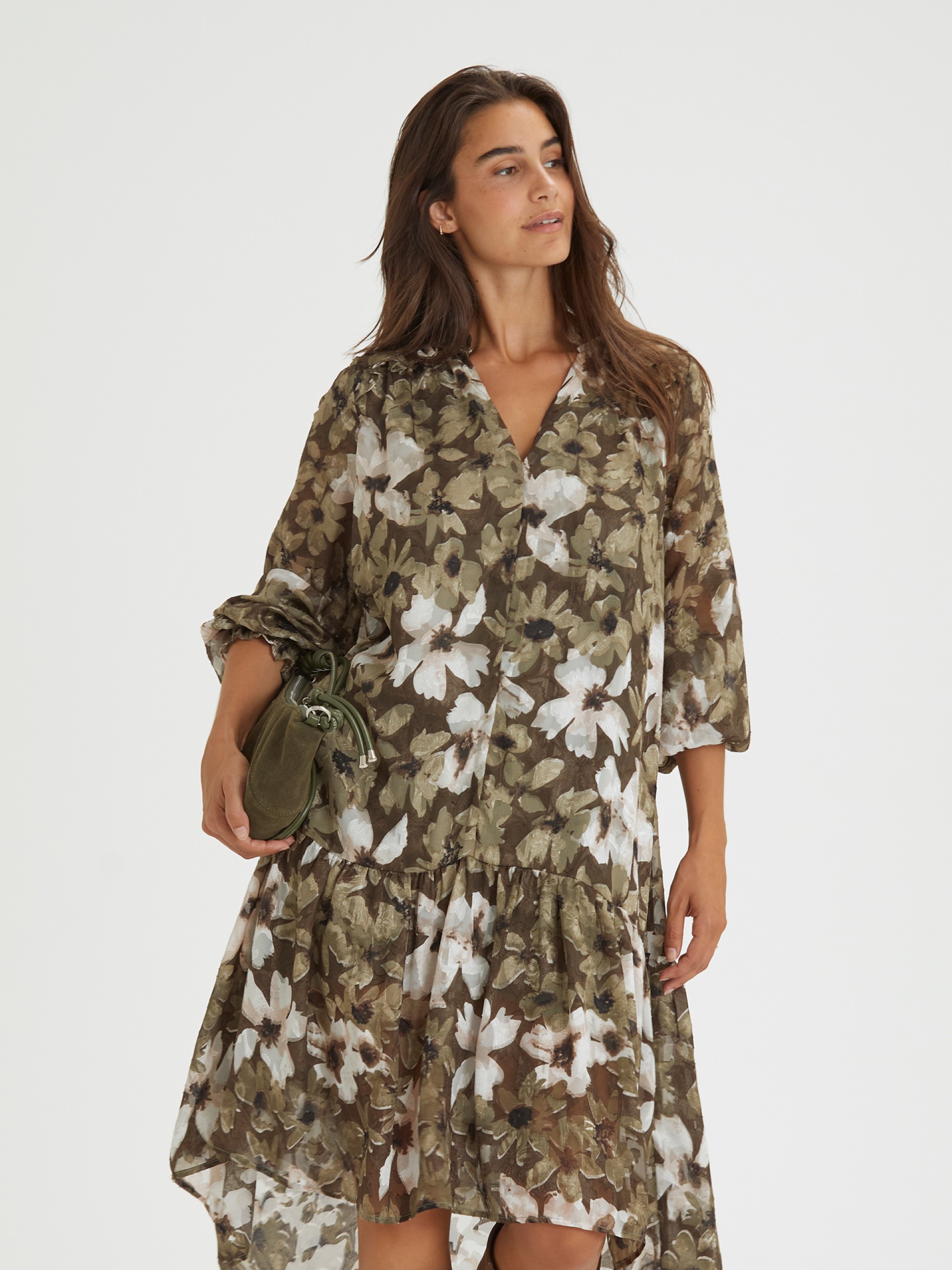 Vestido Curto Floral