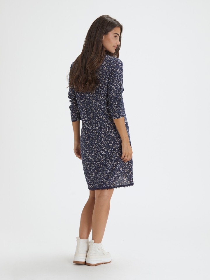 Vestido Curto Micro floral