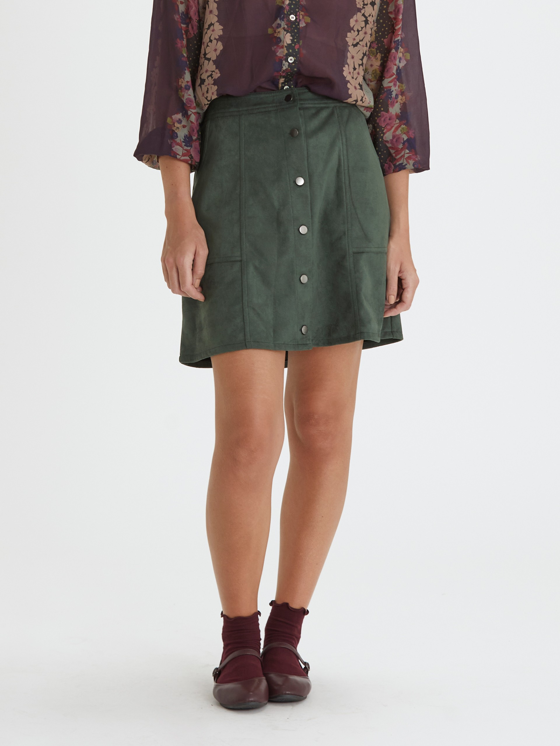 Saia Cura Efeito Camurca