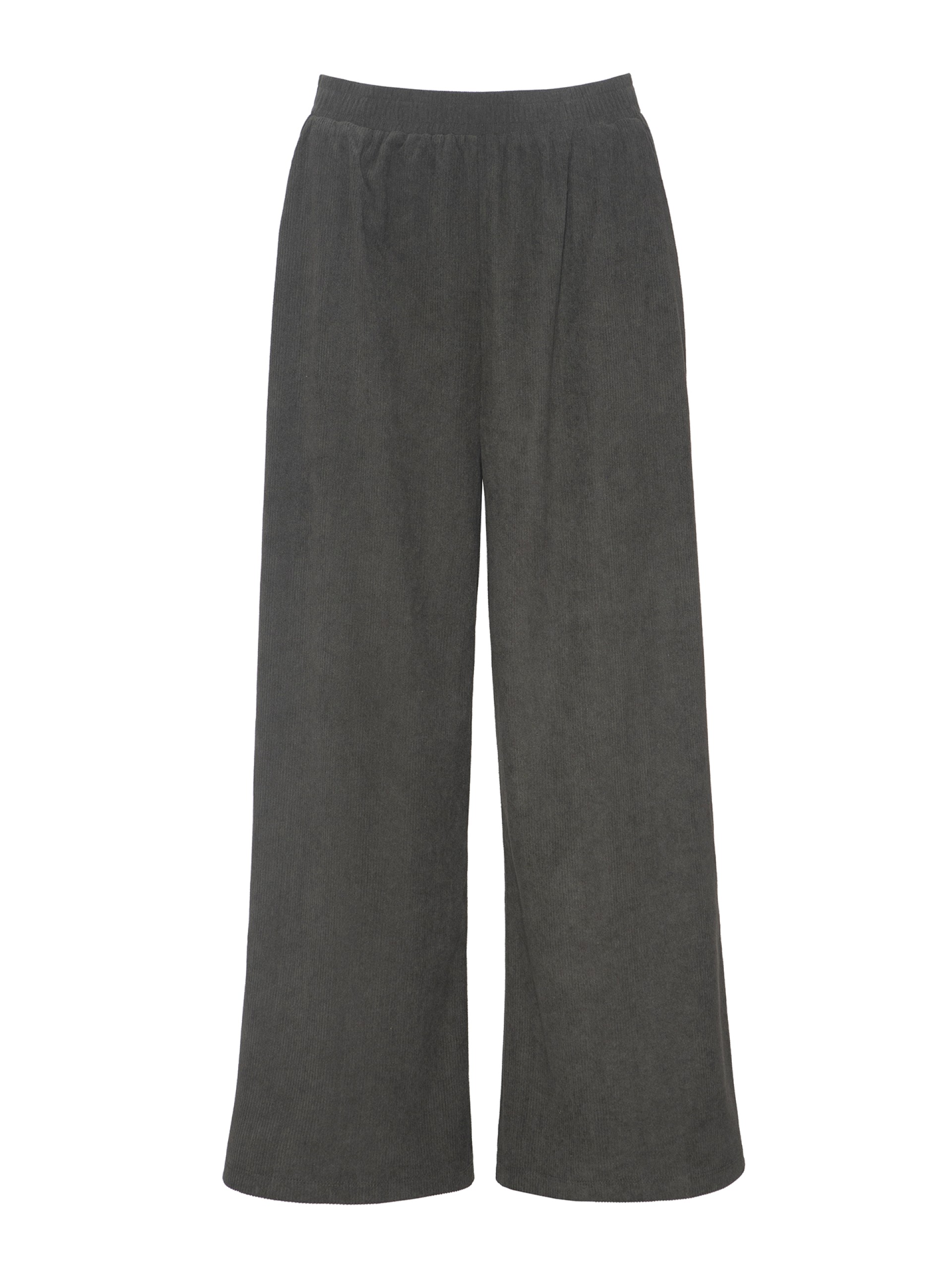 Calcas em Bombazine com Cintura Elastica