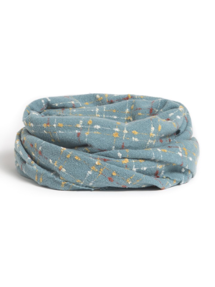 Cachecol com Padrao Geometrico