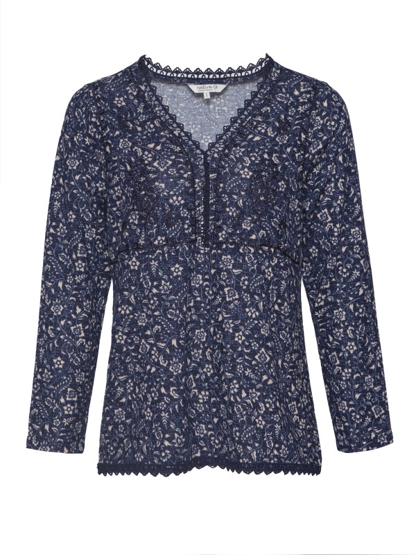 Blusa em Micro Floral