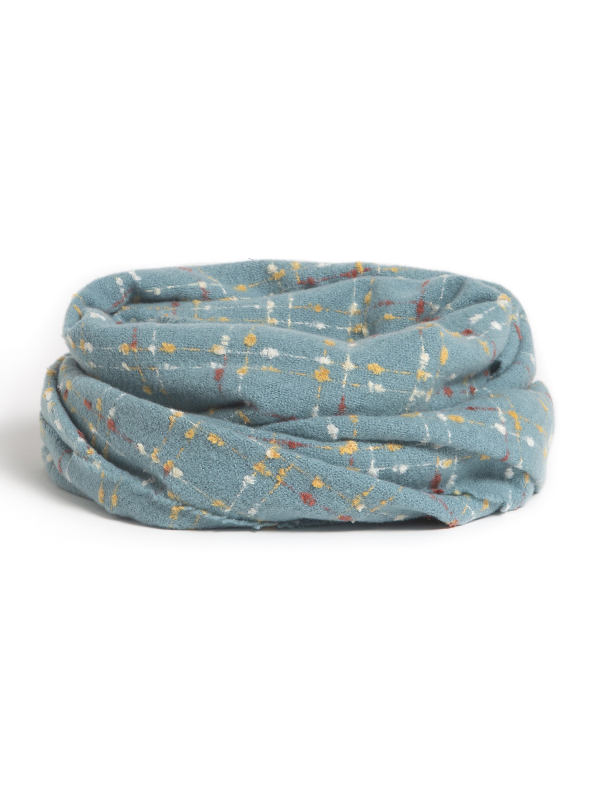 Cachecol com Padrao Geometrico