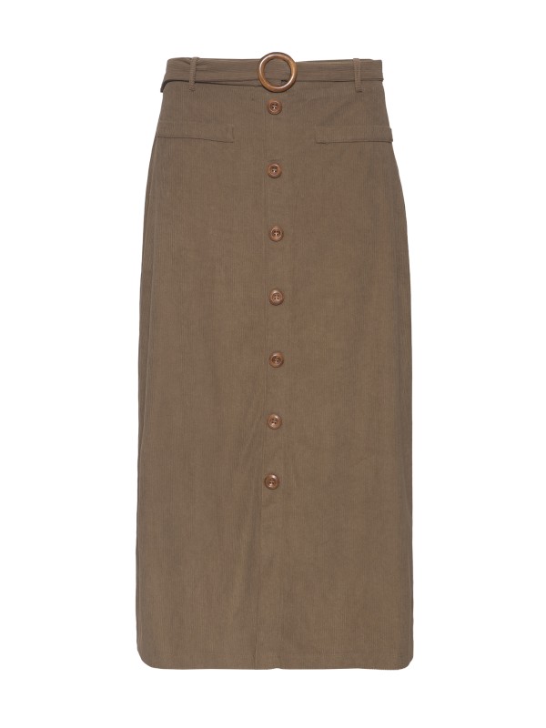 Saia Midi em Bombazine