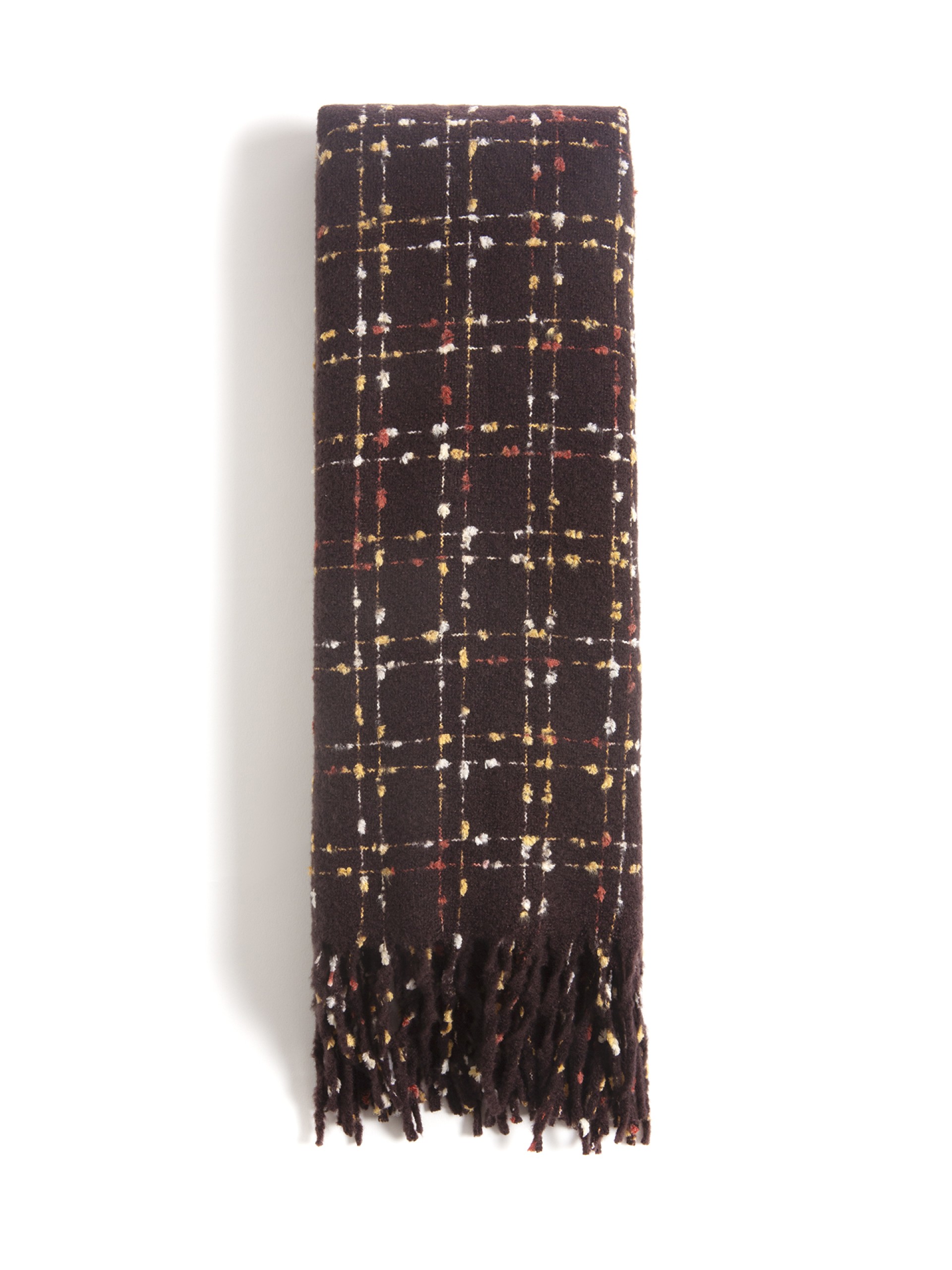 Cachecol com Padrao Geometrico