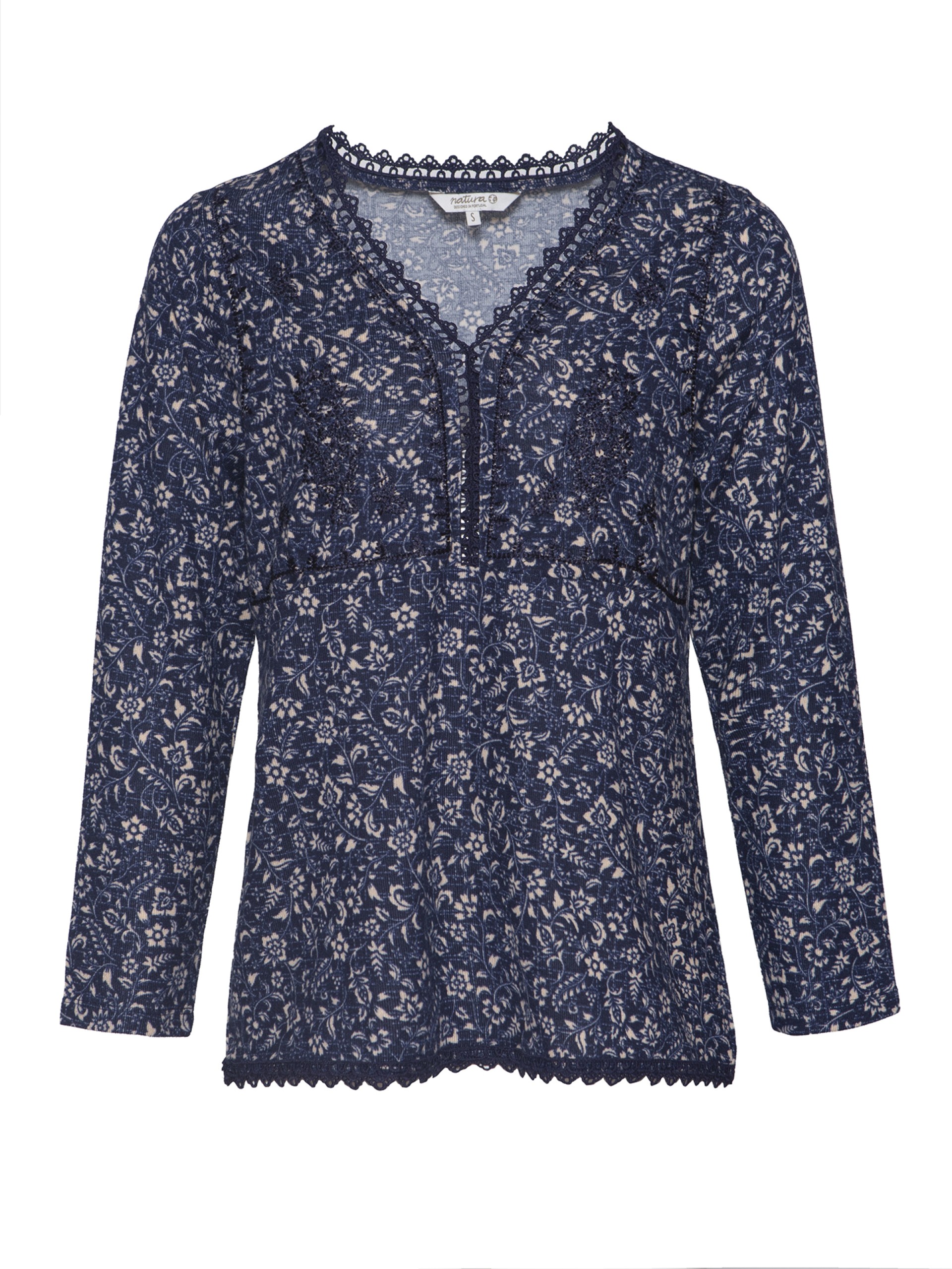 Blusa em Micro Floral