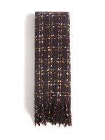 Cachecol com Padrao Geometrico