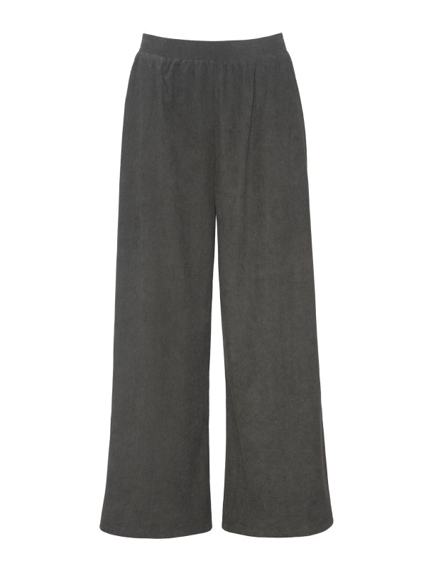 Calcas em Bombazine com Cintura Elastica